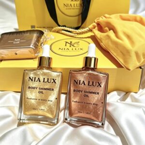 Complete Liquid Gold Shimmer Oil Set